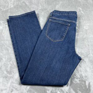 Talbot Jeans Women's Size 12 Denim 5 Pocket Straight Leg Dark Wash Stretch